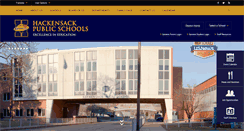 Desktop Screenshot of hackensackschools.org