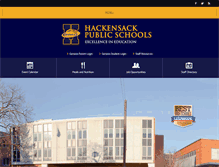 Tablet Screenshot of hackensackschools.org